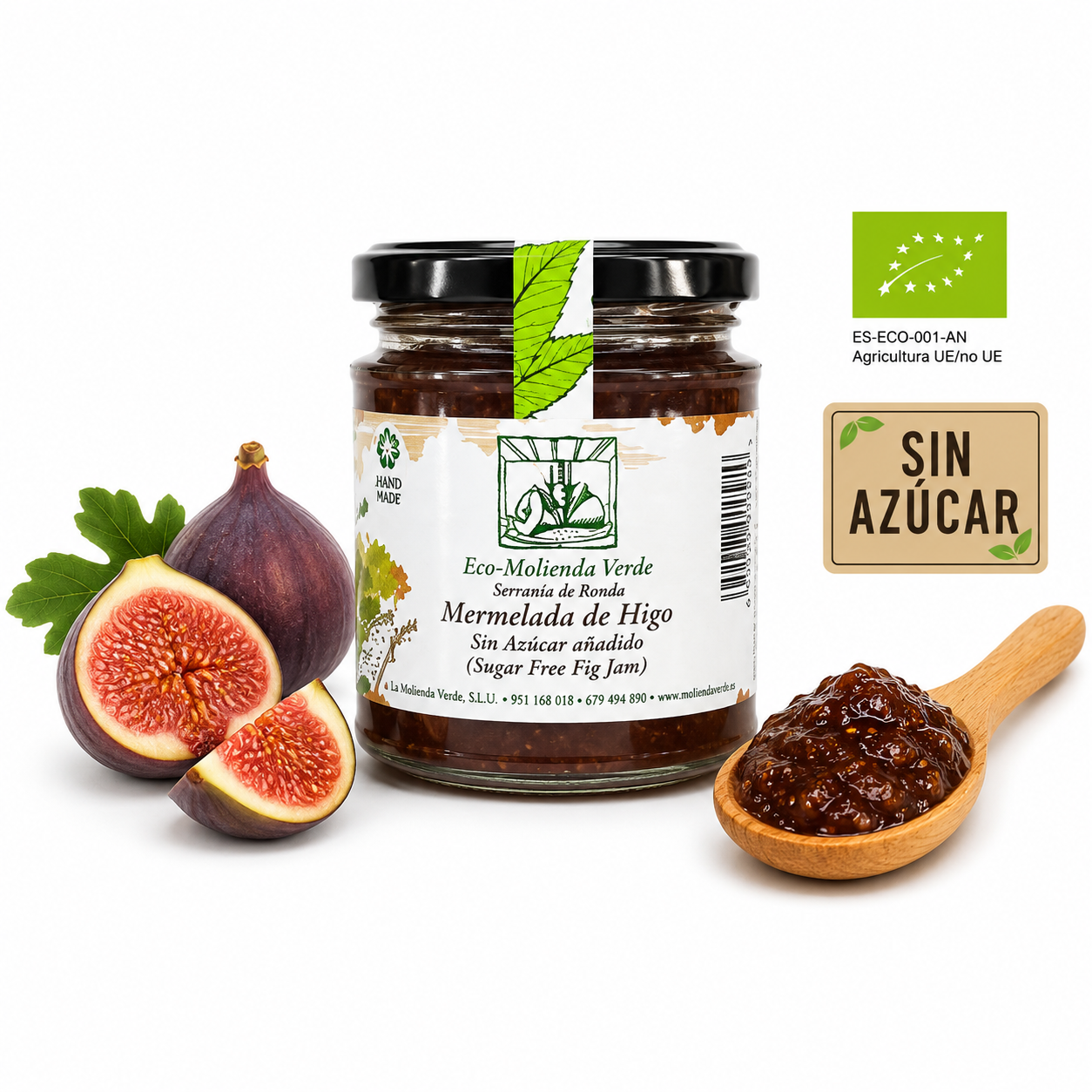Mermelada de Higo Sin Azúcar Ecológica