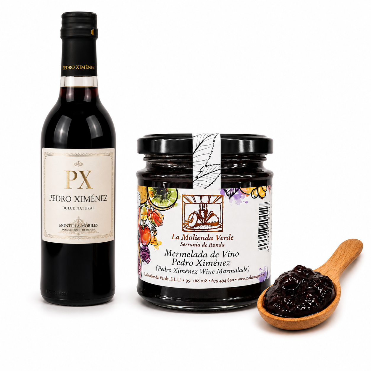 Mermelada de vino Pedro Ximenez