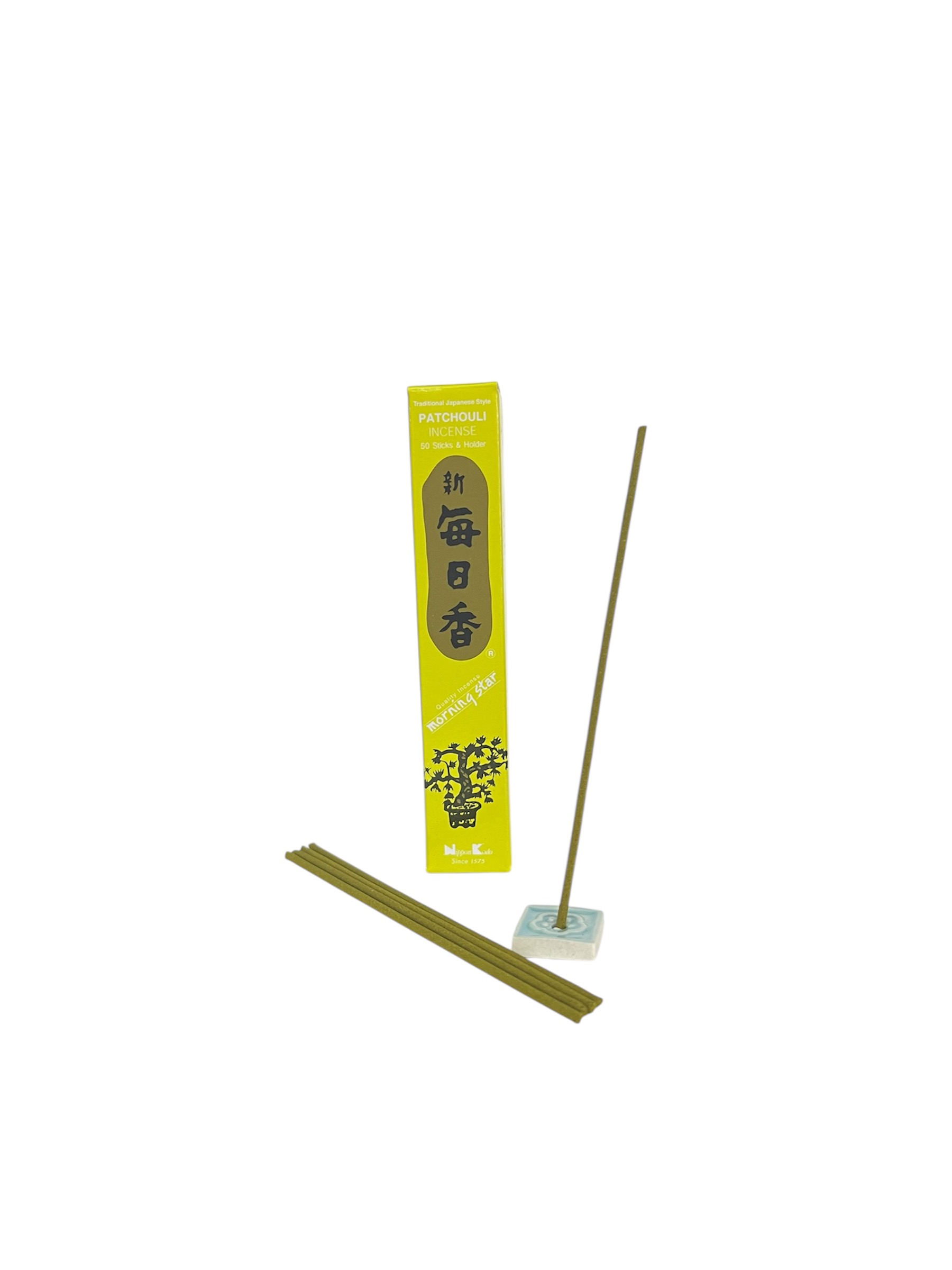 Incienso Japonés Morning Star Patchouli